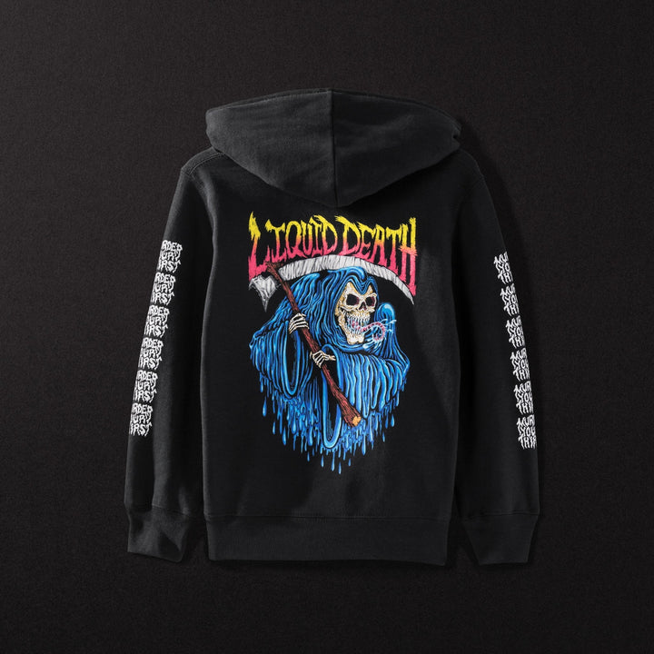 Thrashed to Death Kids Hoodie W1