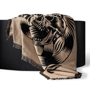 Death Charmer Woven Blanket